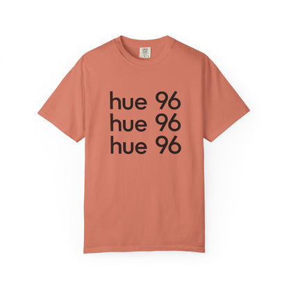 Minimal "hue96" Triple Logo Tee