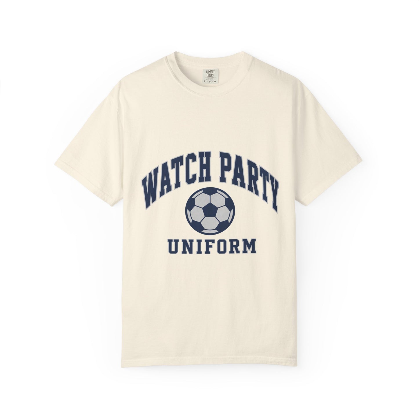 Watch Party Uniform T-Shirt — Soccer Fan Game Day Tee