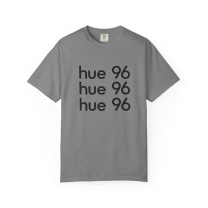 Minimal "hue96" Triple Logo Tee