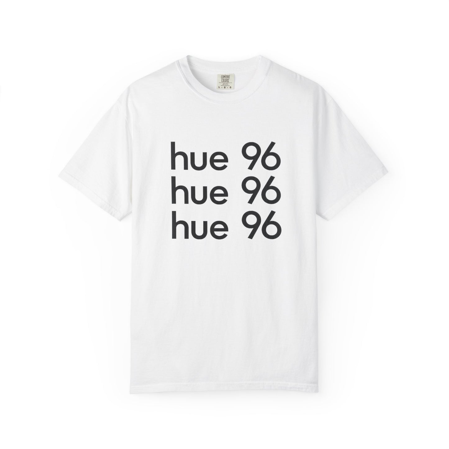 Minimal "hue96" Triple Logo Tee