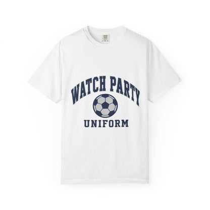 Watch Party Uniform T-Shirt — Soccer Fan Game Day Tee