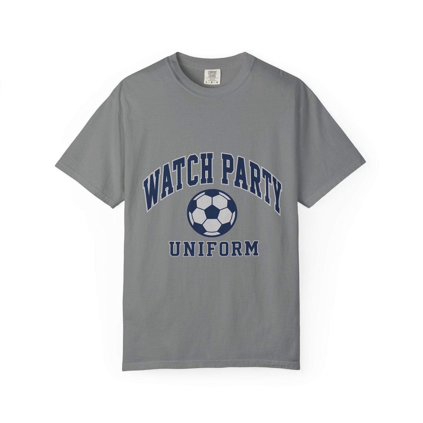 Watch Party Uniform T-Shirt — Soccer Fan Game Day Tee