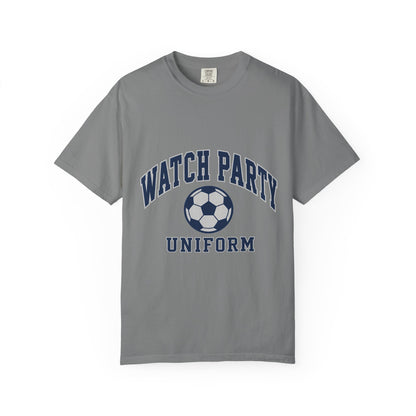 Watch Party Uniform T-Shirt — Soccer Fan Game Day Tee