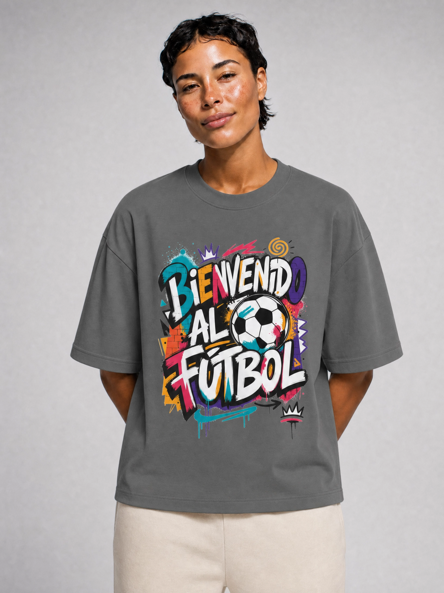 Bienvenido al Fútbol T-Shirt — Spanish Soccer Graphic Tee