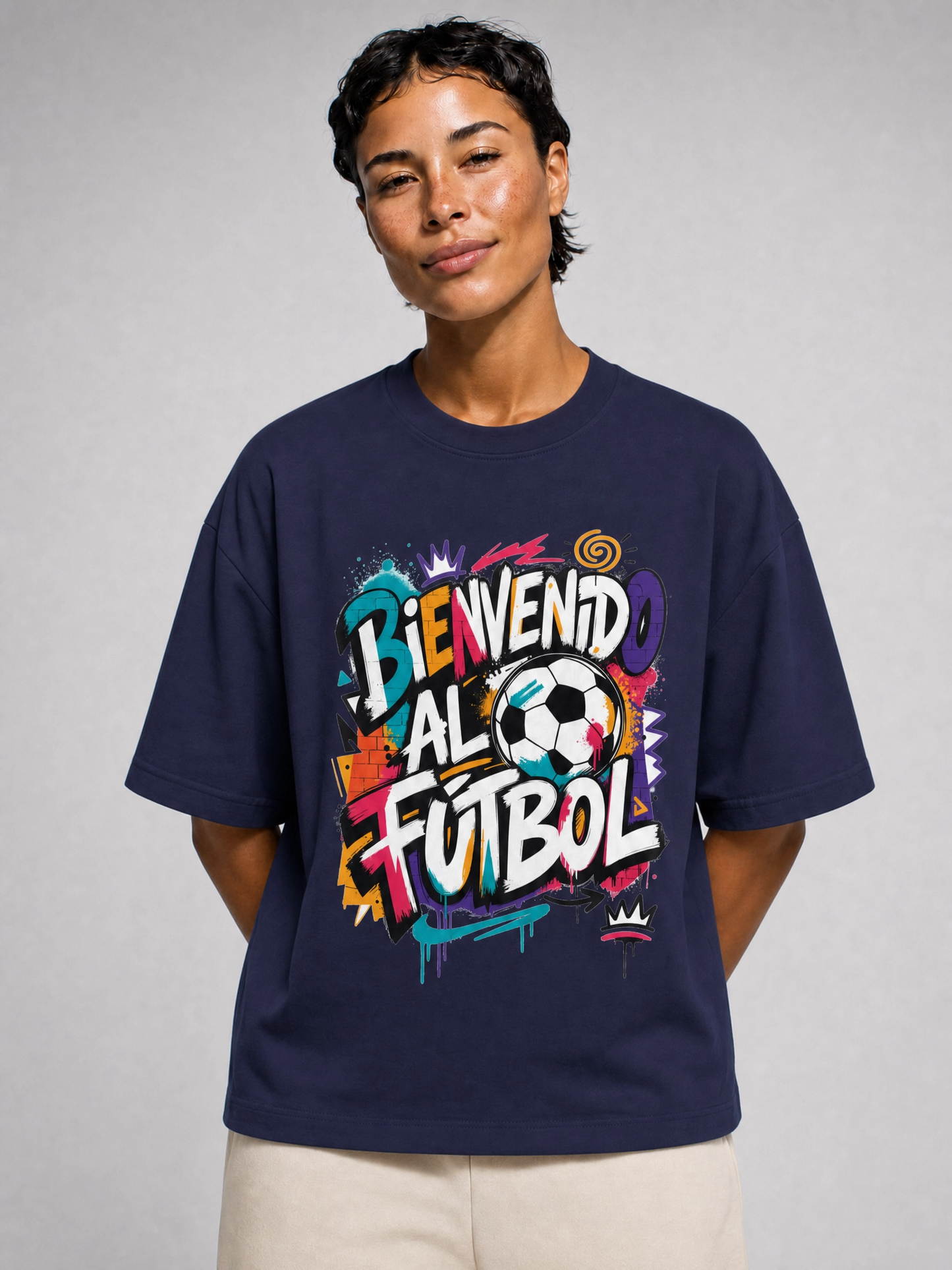 Bienvenido al Fútbol T-Shirt — Spanish Soccer Graphic Tee
