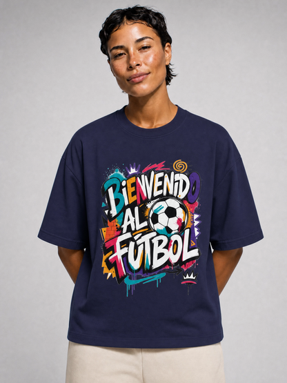 Bienvenido al Fútbol T-Shirt — Spanish Soccer Graphic Tee