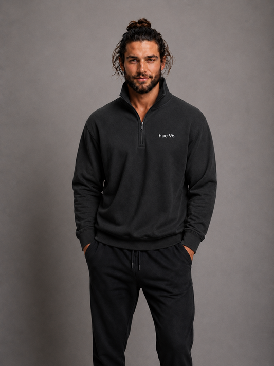 hue 96 "Official Shade" Luxury Half-Zip
