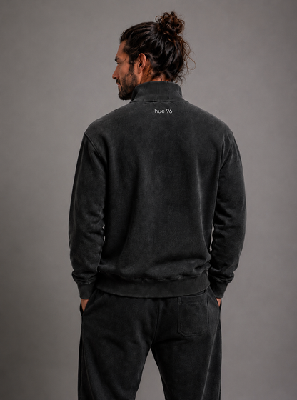 hue 96 "Official Shade" Luxury Half-Zip