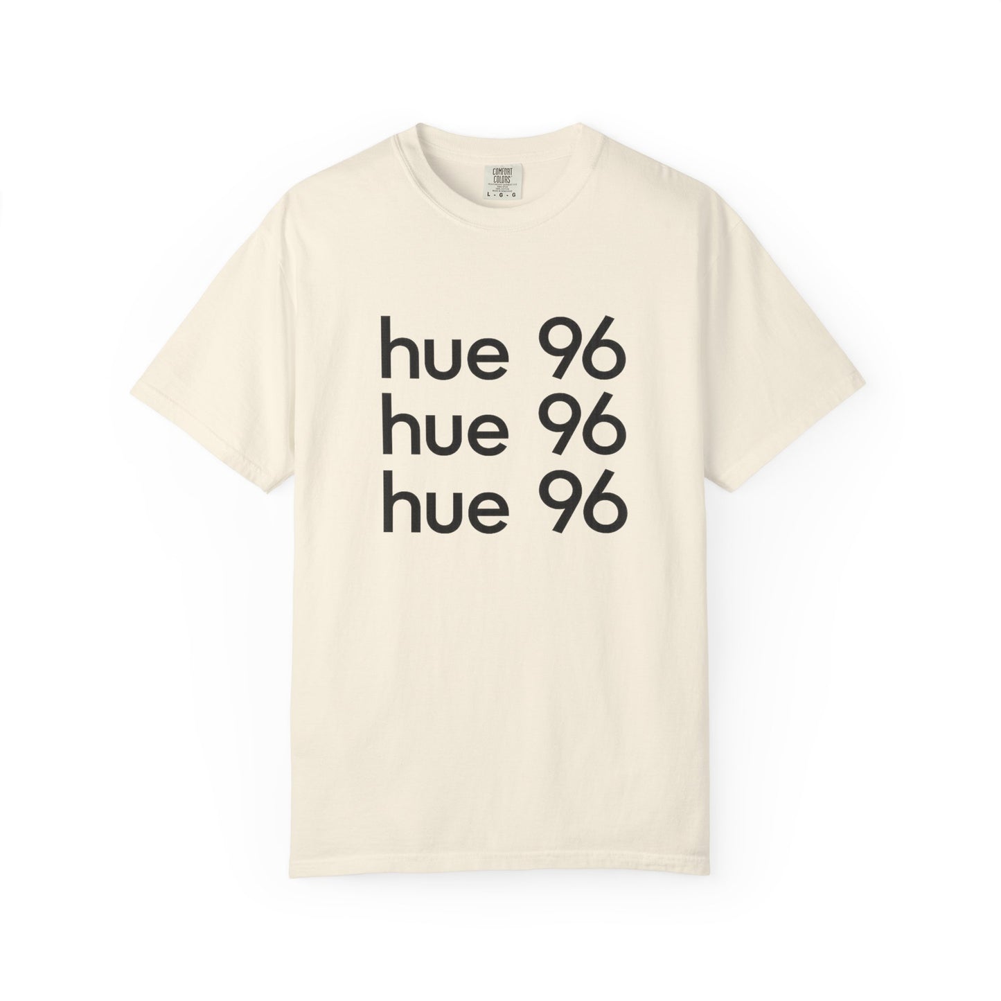Minimal "hue96" Triple Logo Tee