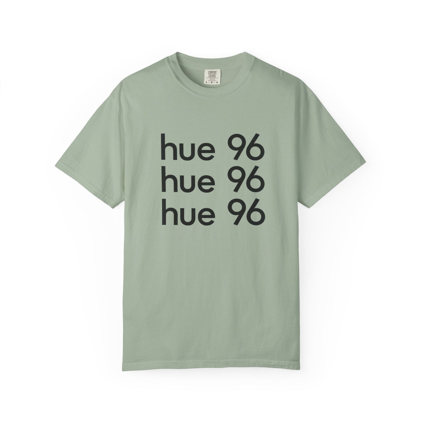 Minimal "hue96" Triple Logo Tee
