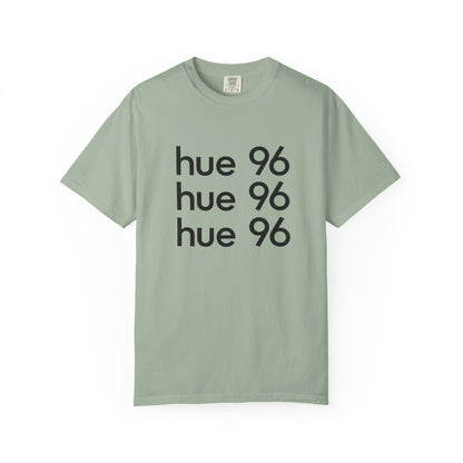 Minimal "hue96" Triple Logo Tee
