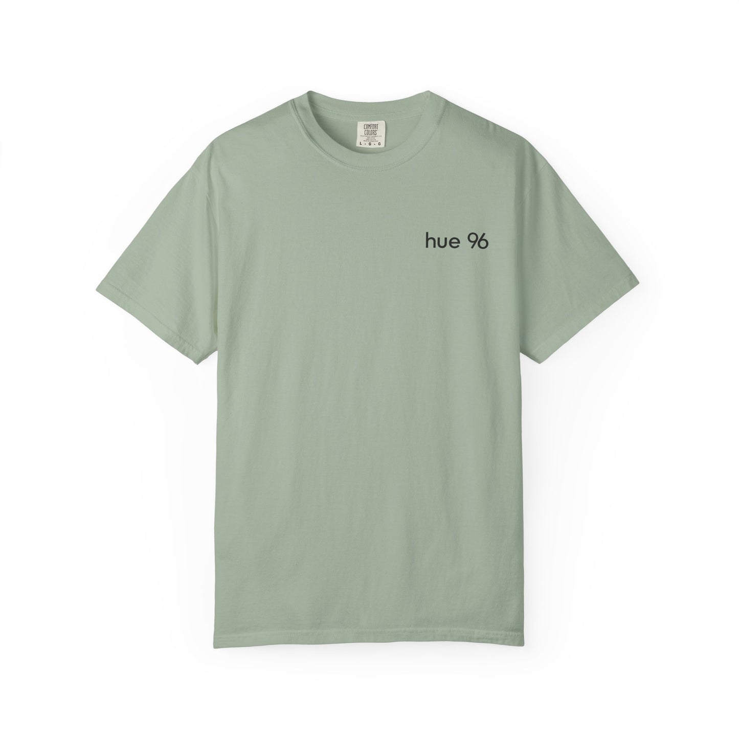 Minimal "hue96" Sage Pocket Tee